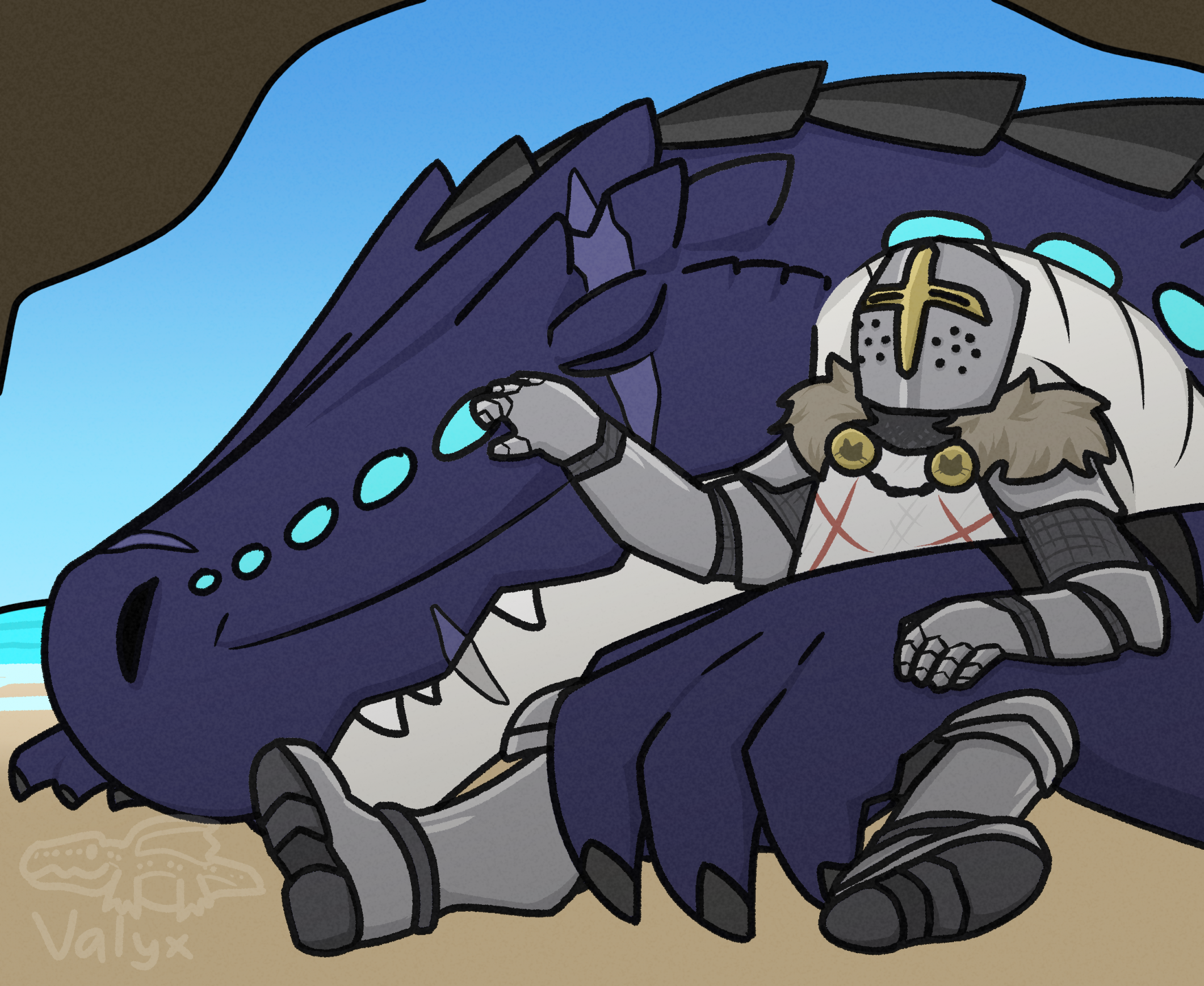 Click to change the View Quality Time With the Crocodragon