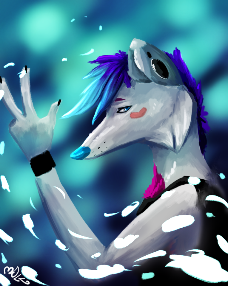 Click to change the View Mystical Fox Portrait?