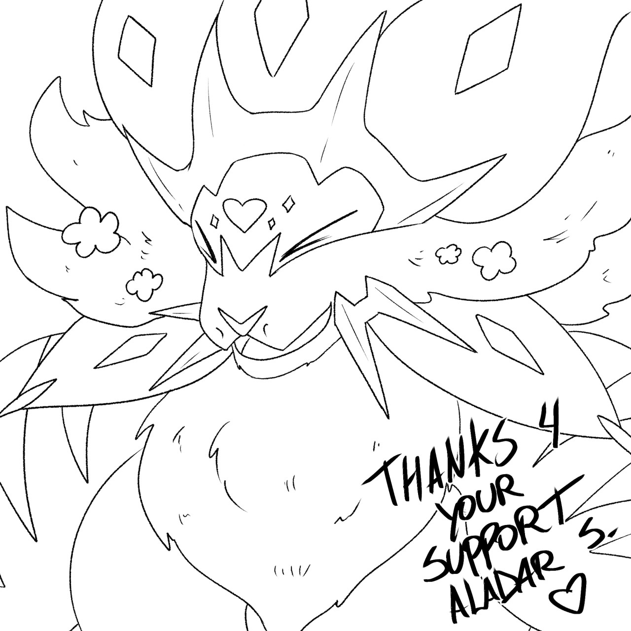 Click to change the View Smiling Solgaleo