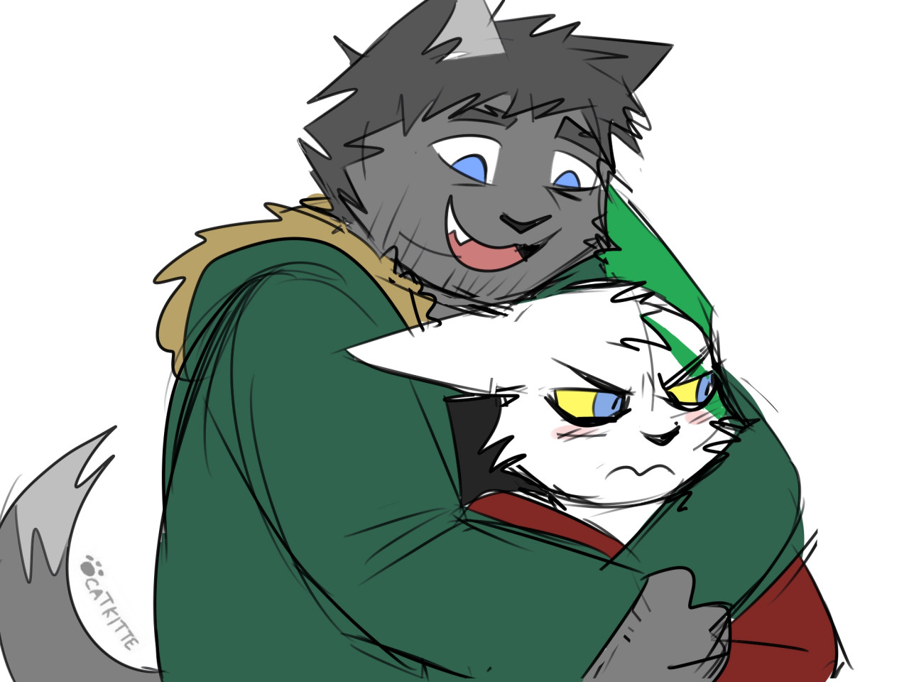 Click to change the View Evil Zangoose and Good Kitty