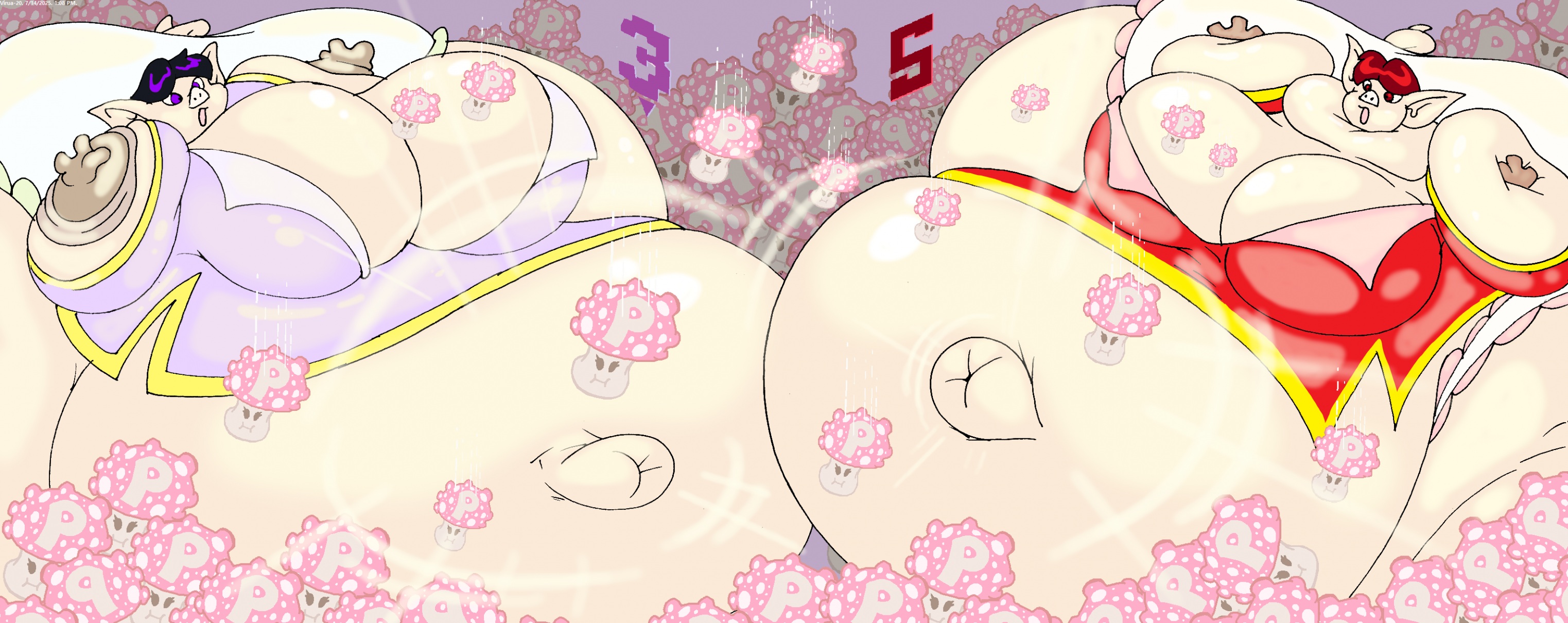 Click to change the View Princess Piggy Player Three And Five Weight Gain Pregnant Pr