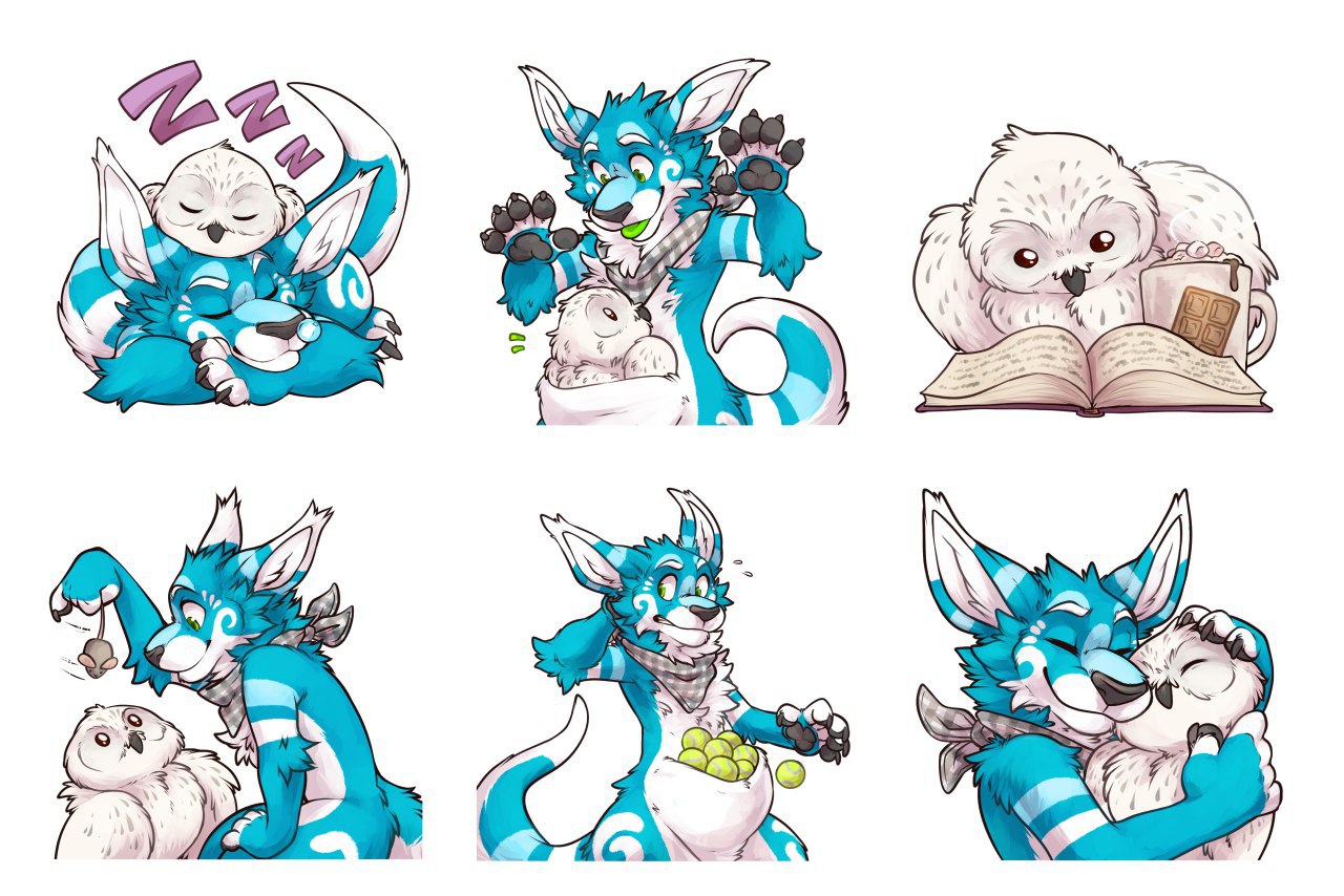 Telegram Stickers by CherryBox