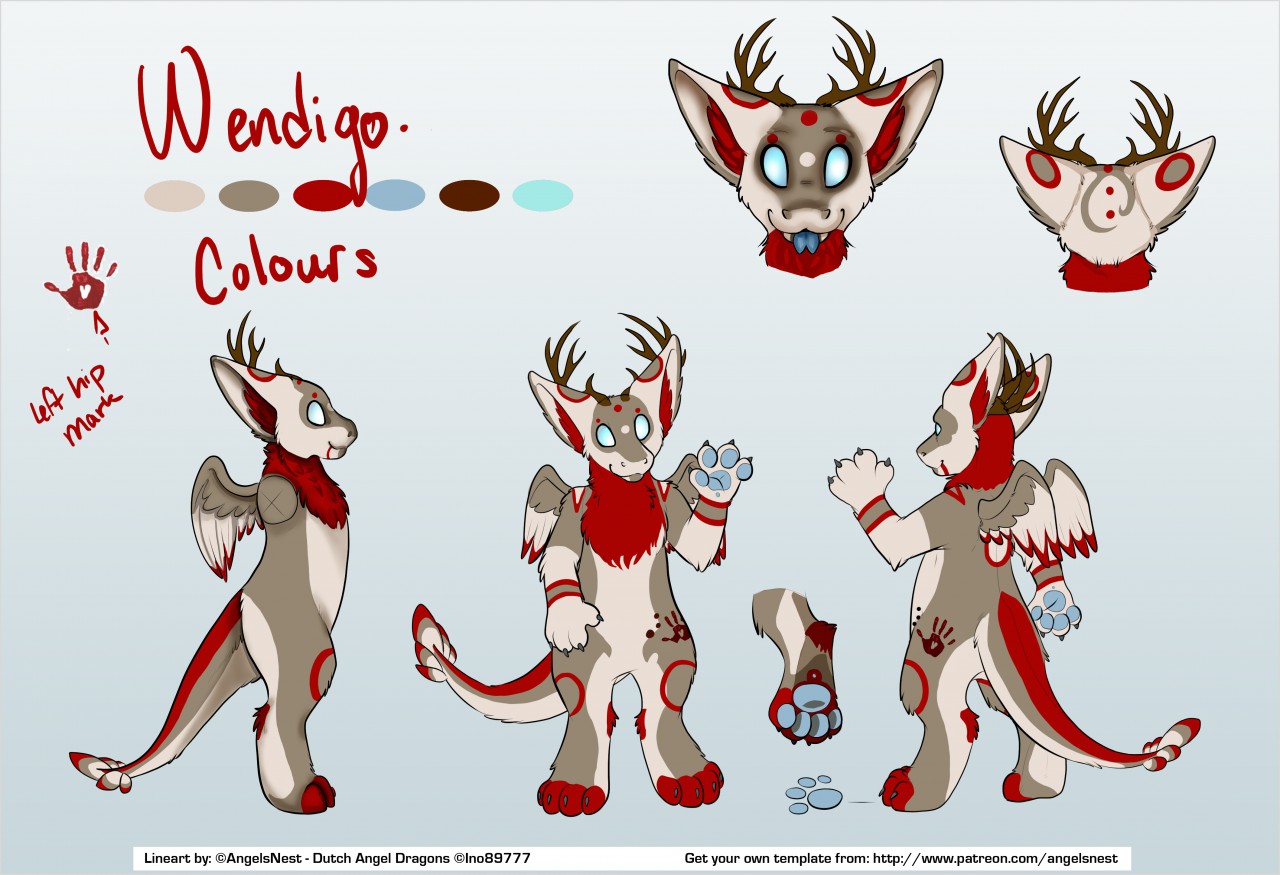 ::Wendigo Updated Ref Sheet::