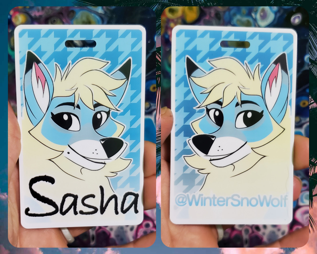 Sasha badge