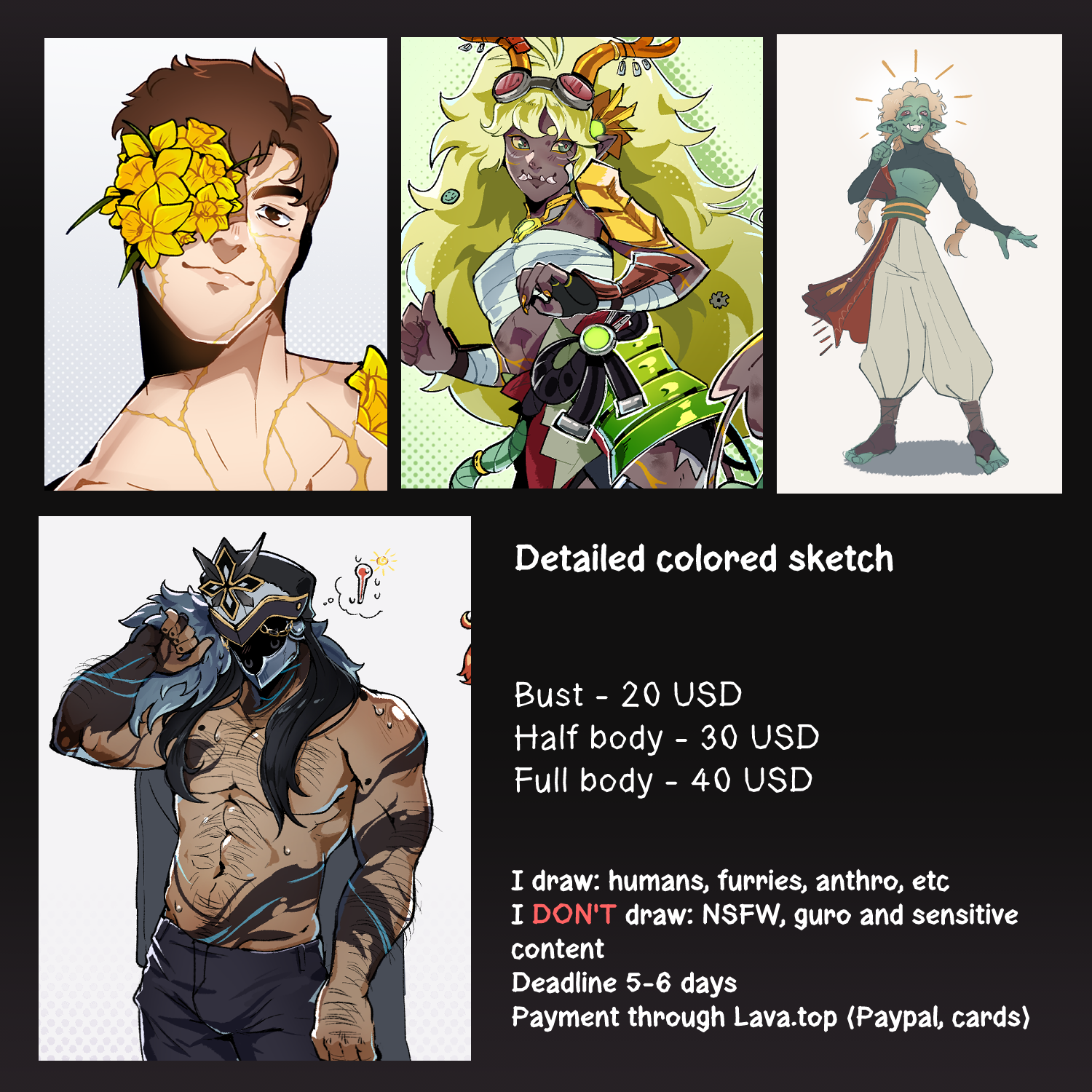 COMMISSIONS REMINDER