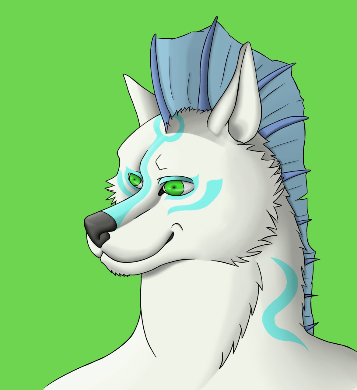 Click to change the View Cyan bust