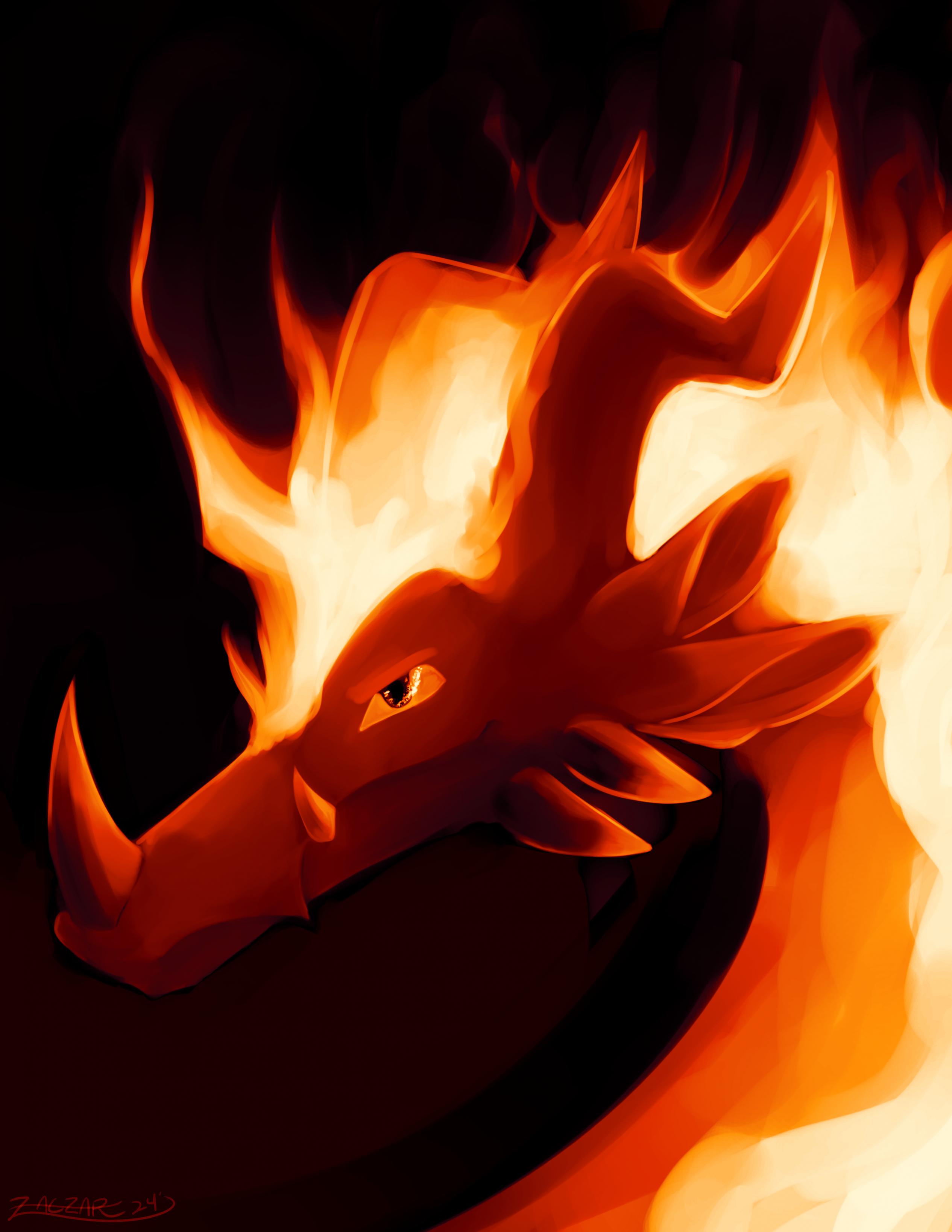 [artfight] A Fire In The Night