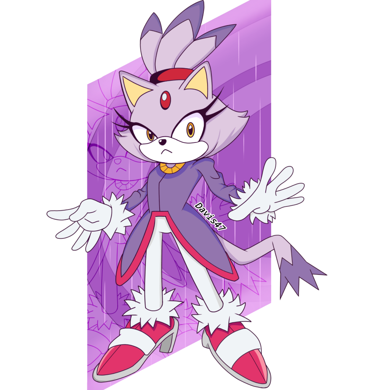 blaze the cat sonic x