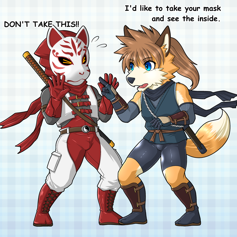 Two Ninja boys. by -N- -- Fur Affinity [dot] net