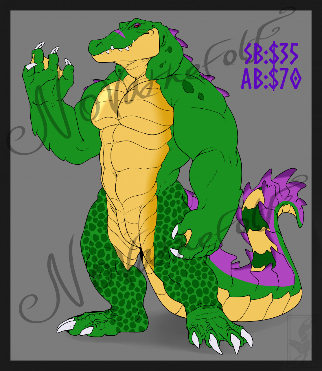 Glamrock crocodile