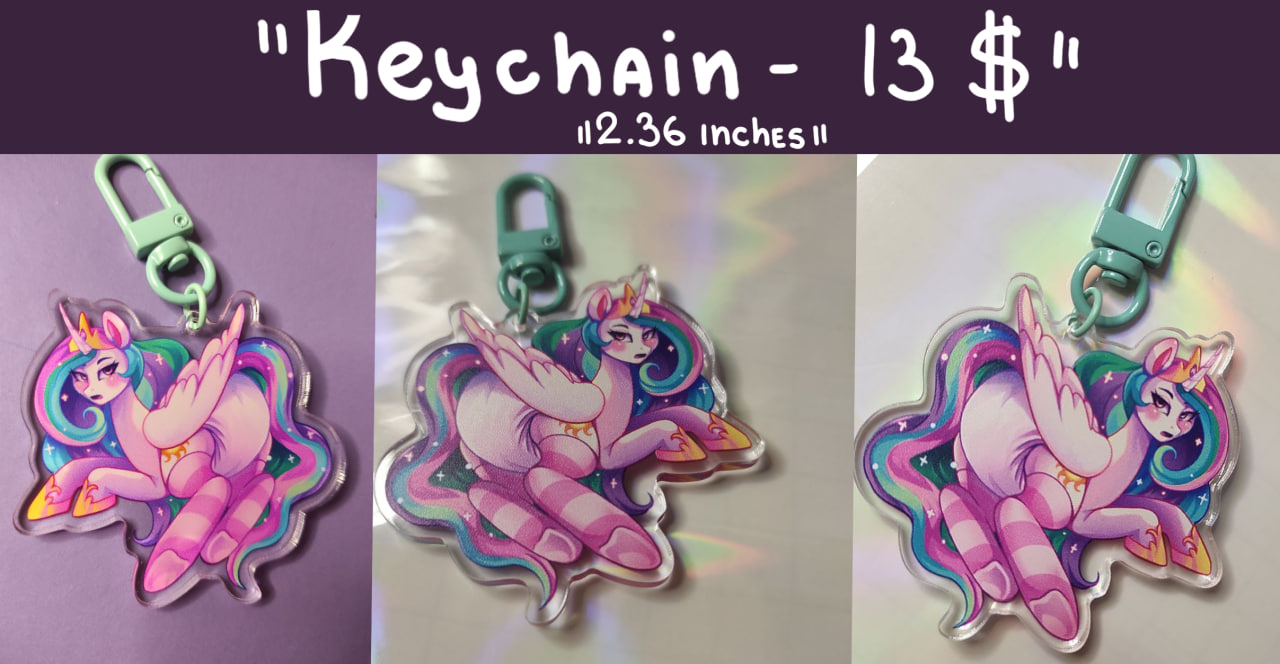 ABDL keychains Celestia/ MLP by -Paulin -- Fur Affinity [dot] net