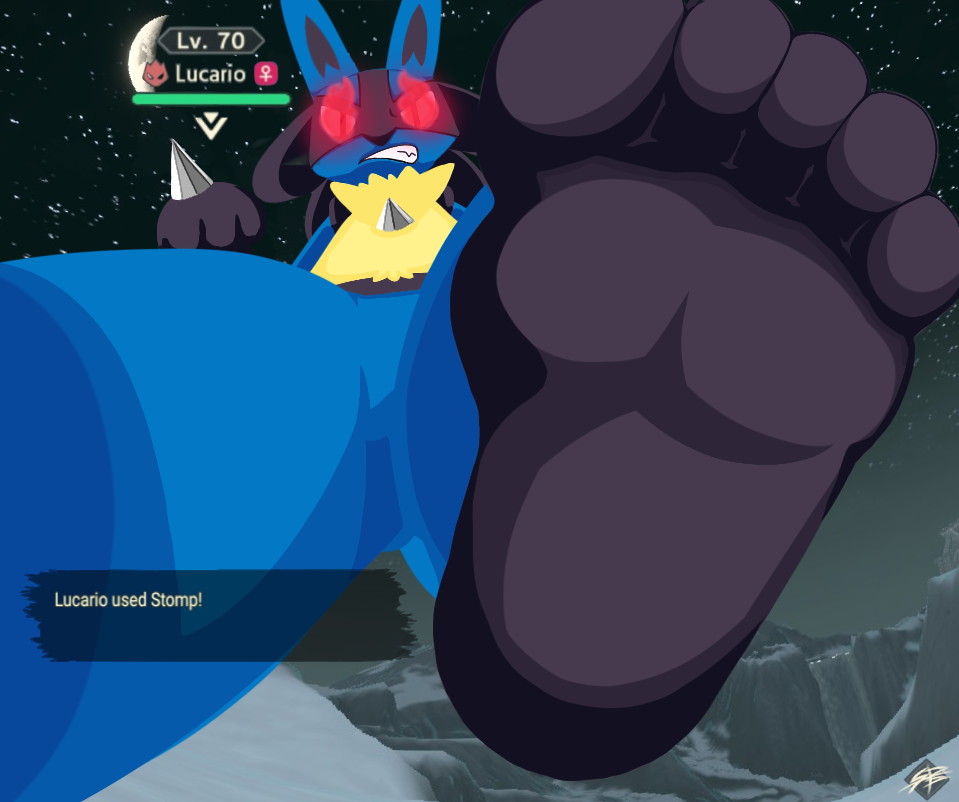 Shiny Lucario by Tisbore on Newgrounds