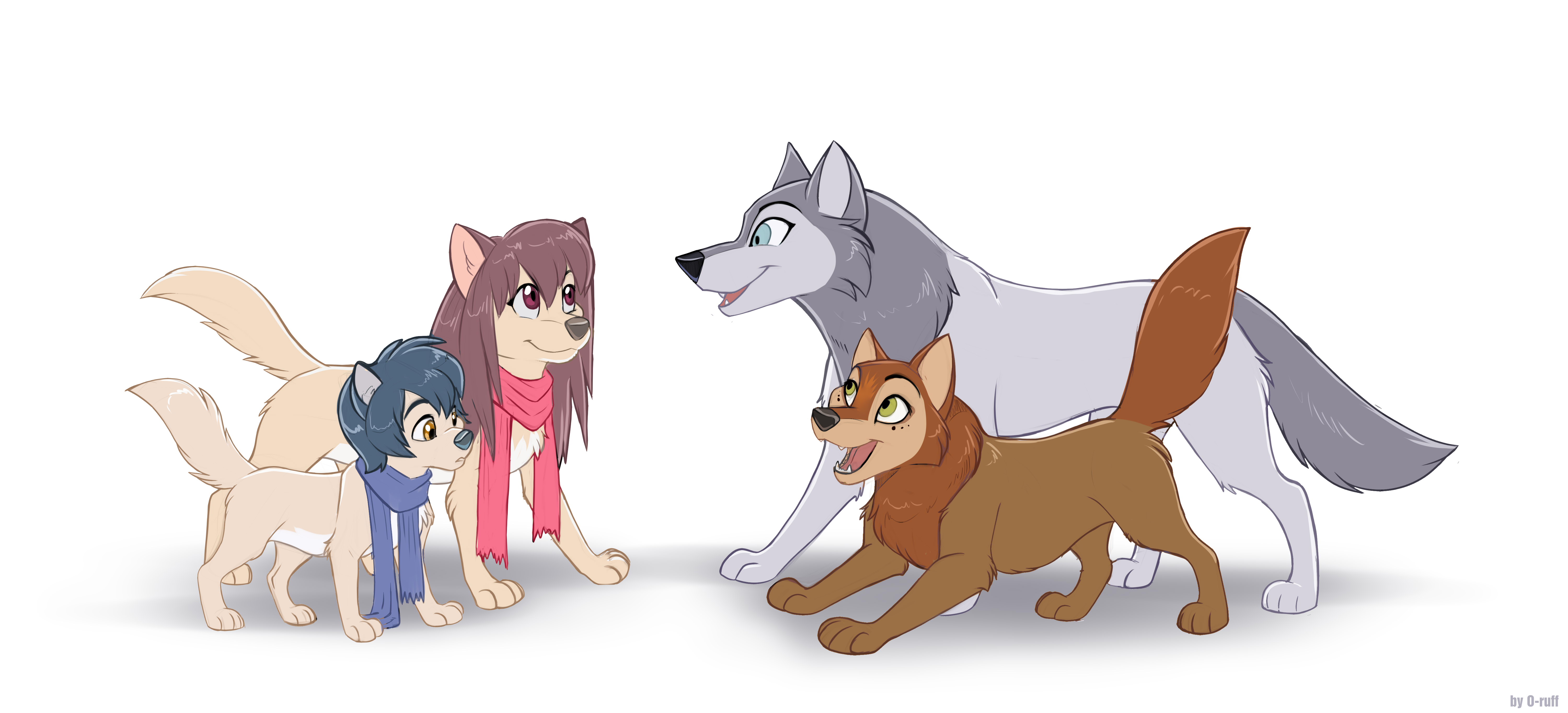 Wolf Children Yuki Fanart