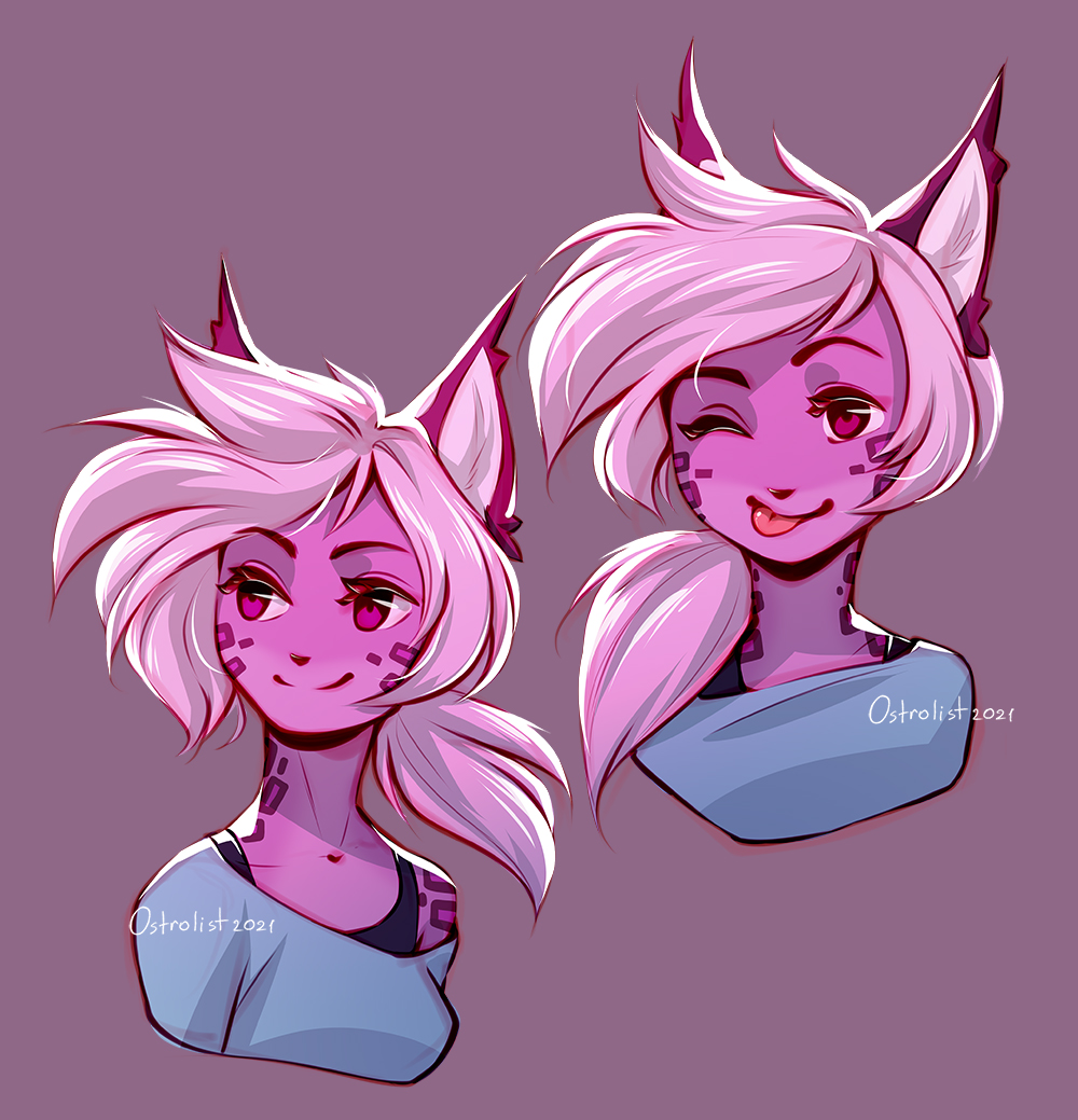 Kipo Portrait Sketches By 0strolist -- Fur Affinity [dot] Net