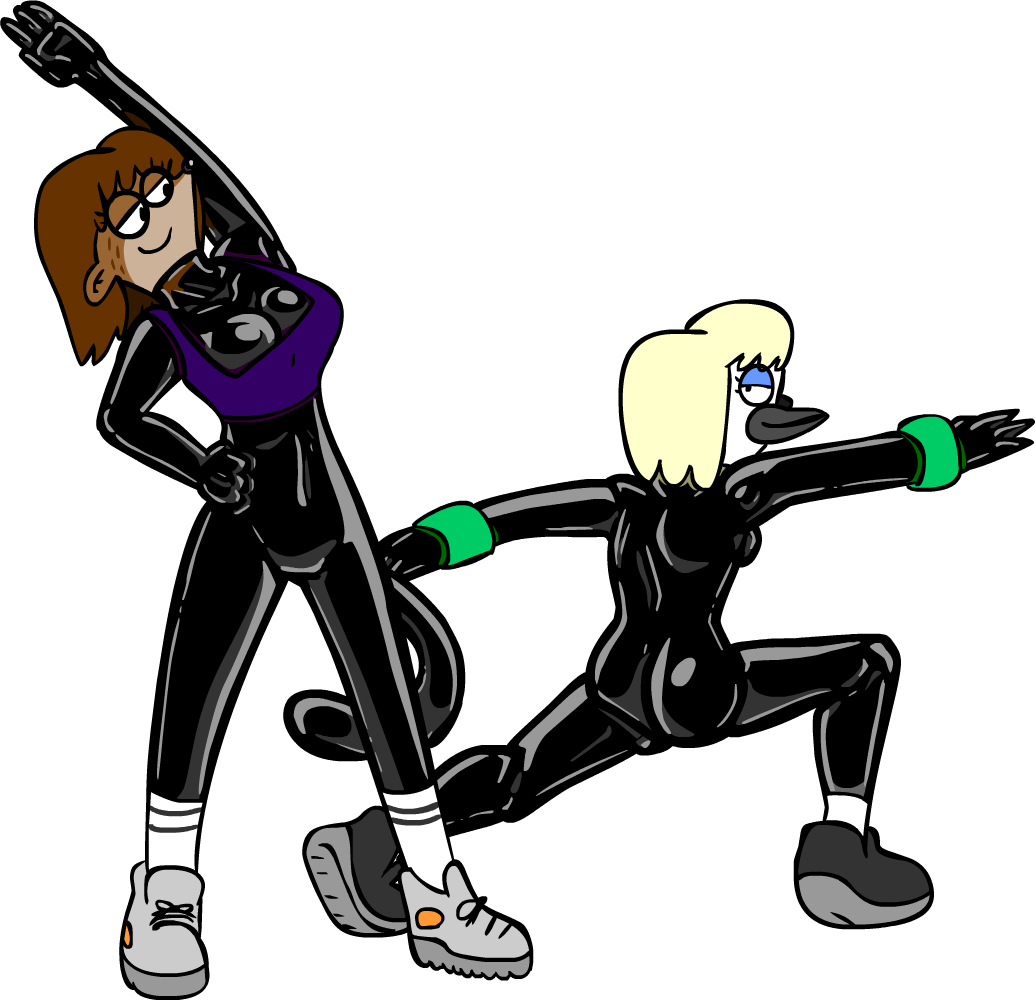 Regular Show Workout Moms by 10eleven -- Fur Affinity [dot] net