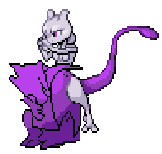 Mewtwo sprites gallery