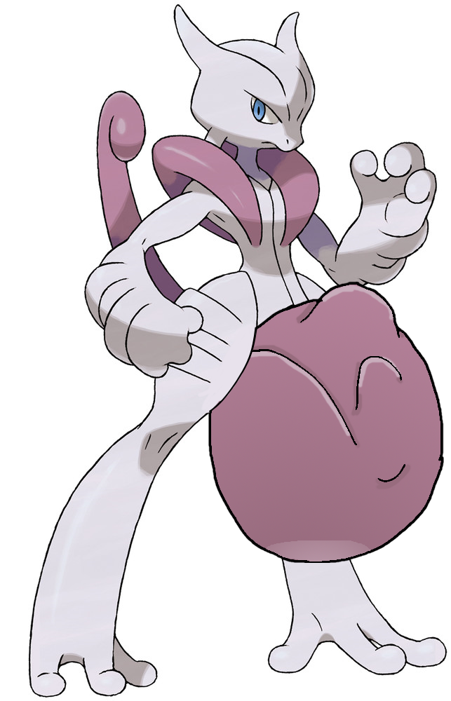 Mega Mewtwo X by eldrige -- Fur Affinity [dot] net