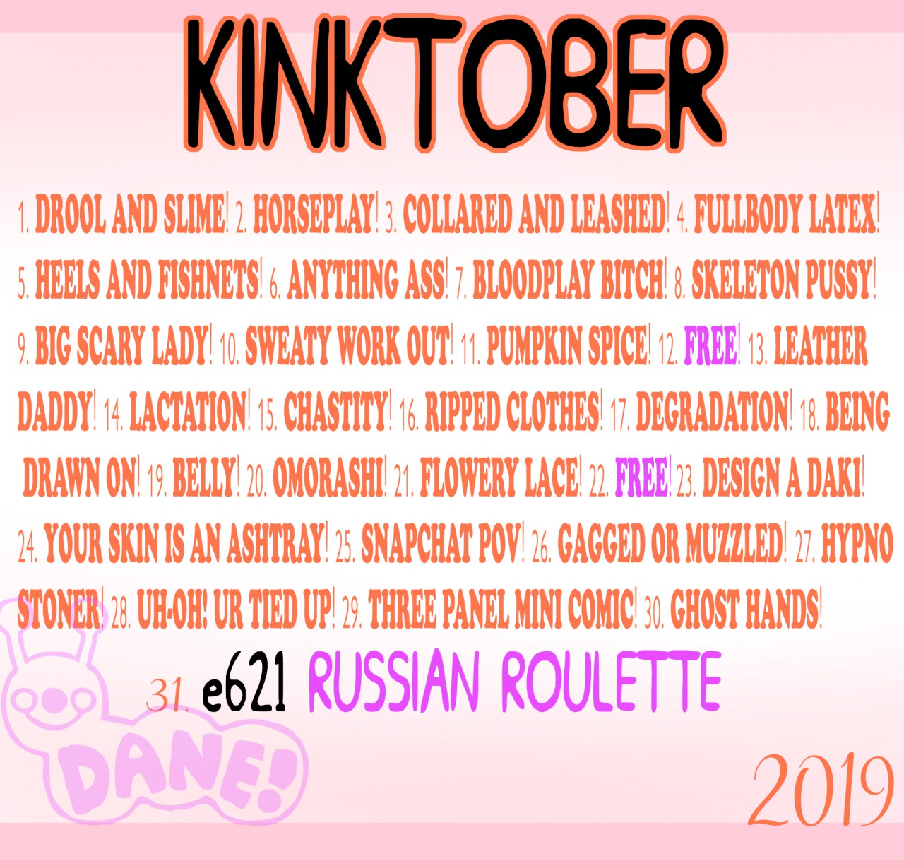 Kinktober 2019