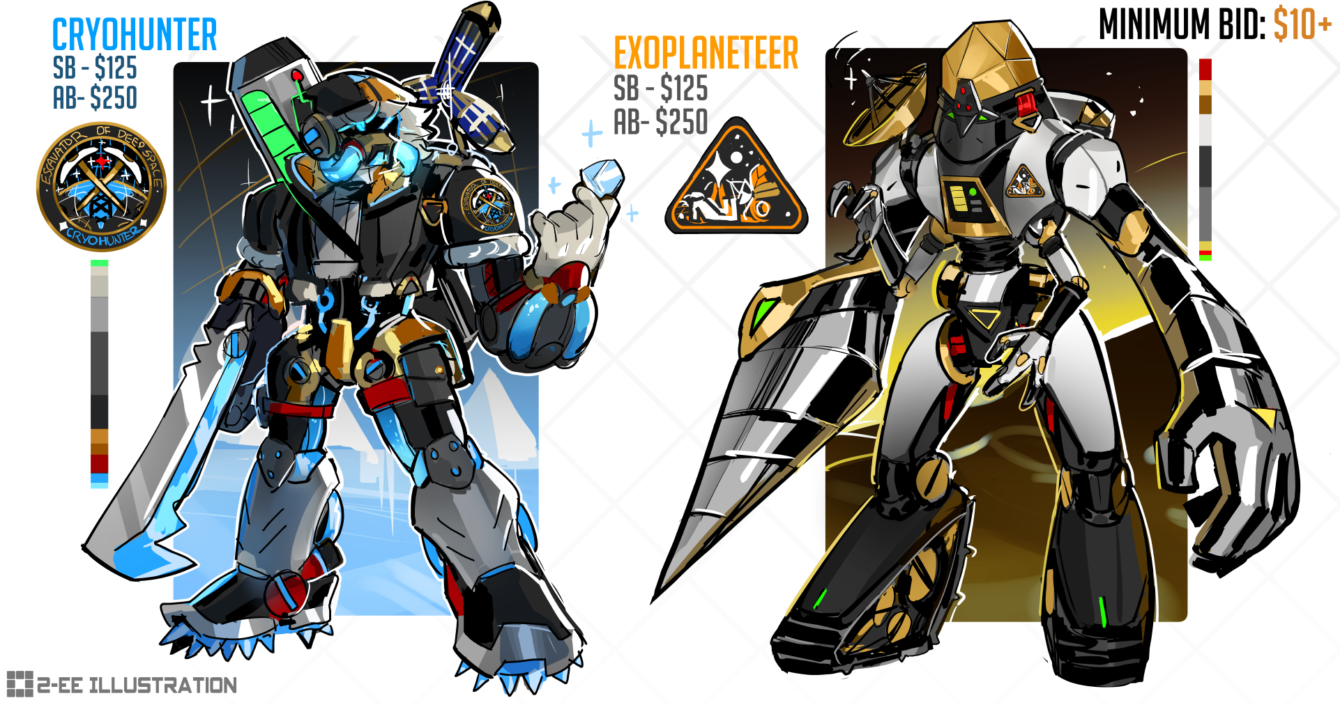 Space Robot Adopts CLOSED by 2 ee Fur Affinity dot net