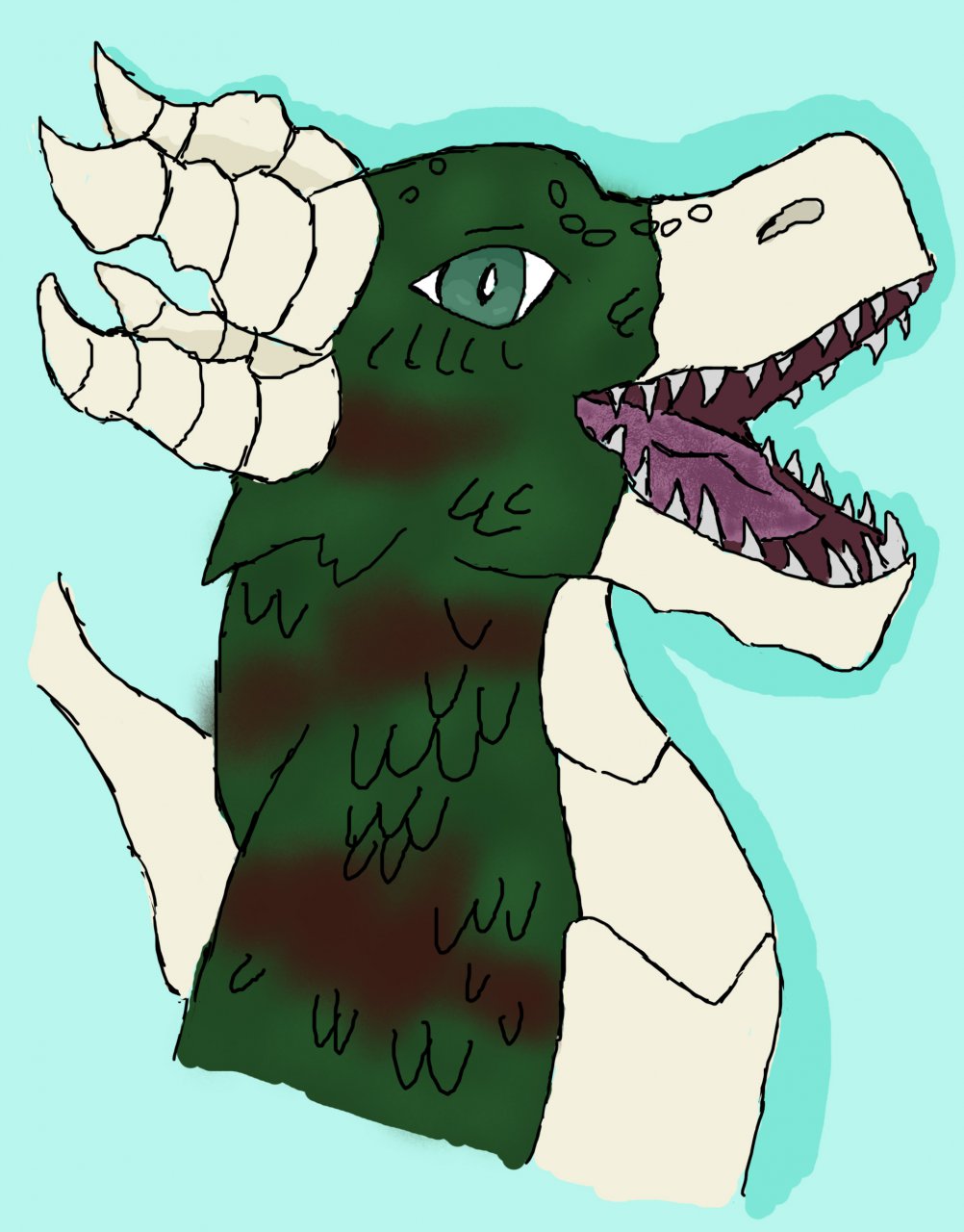 Rei rei headshot by 2shy fur affinity dot net