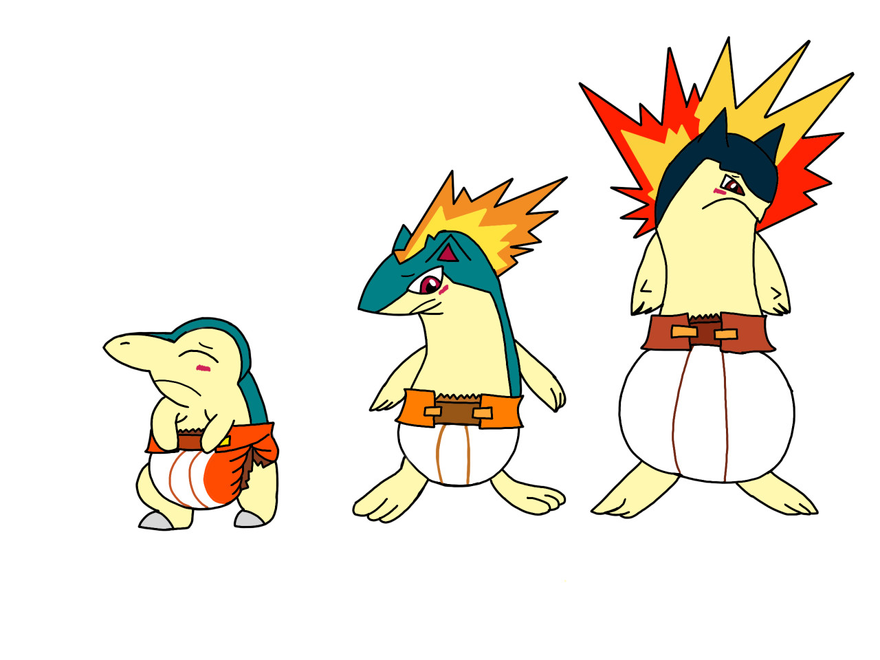 cyndaquil quilava typhlosion