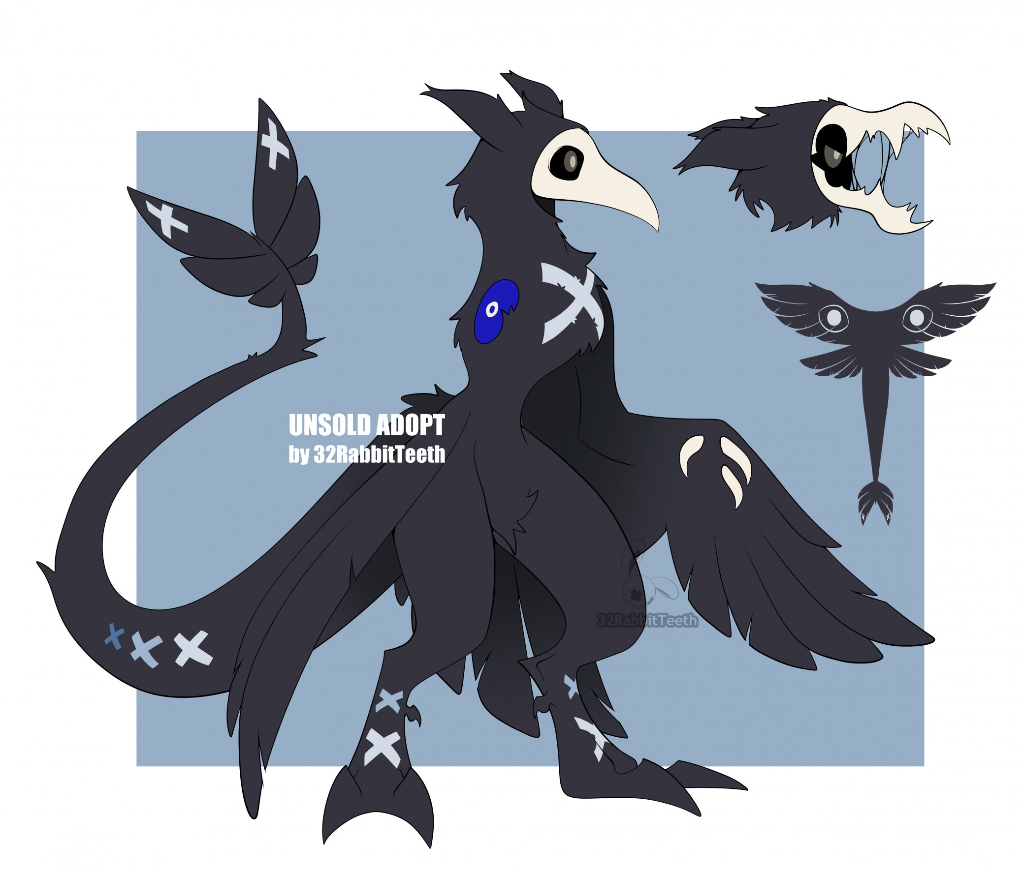 Plague Doc Adopt (Closed) by 32rabbitteeth -- Fur Affinity [dot] net