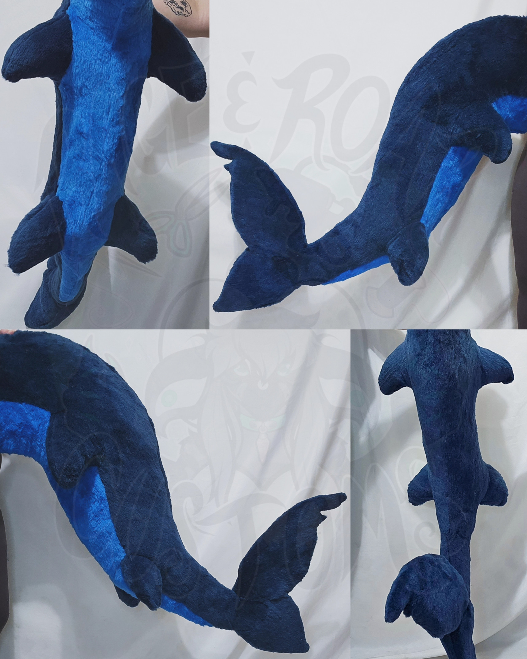 Fursuit shark outlet tail