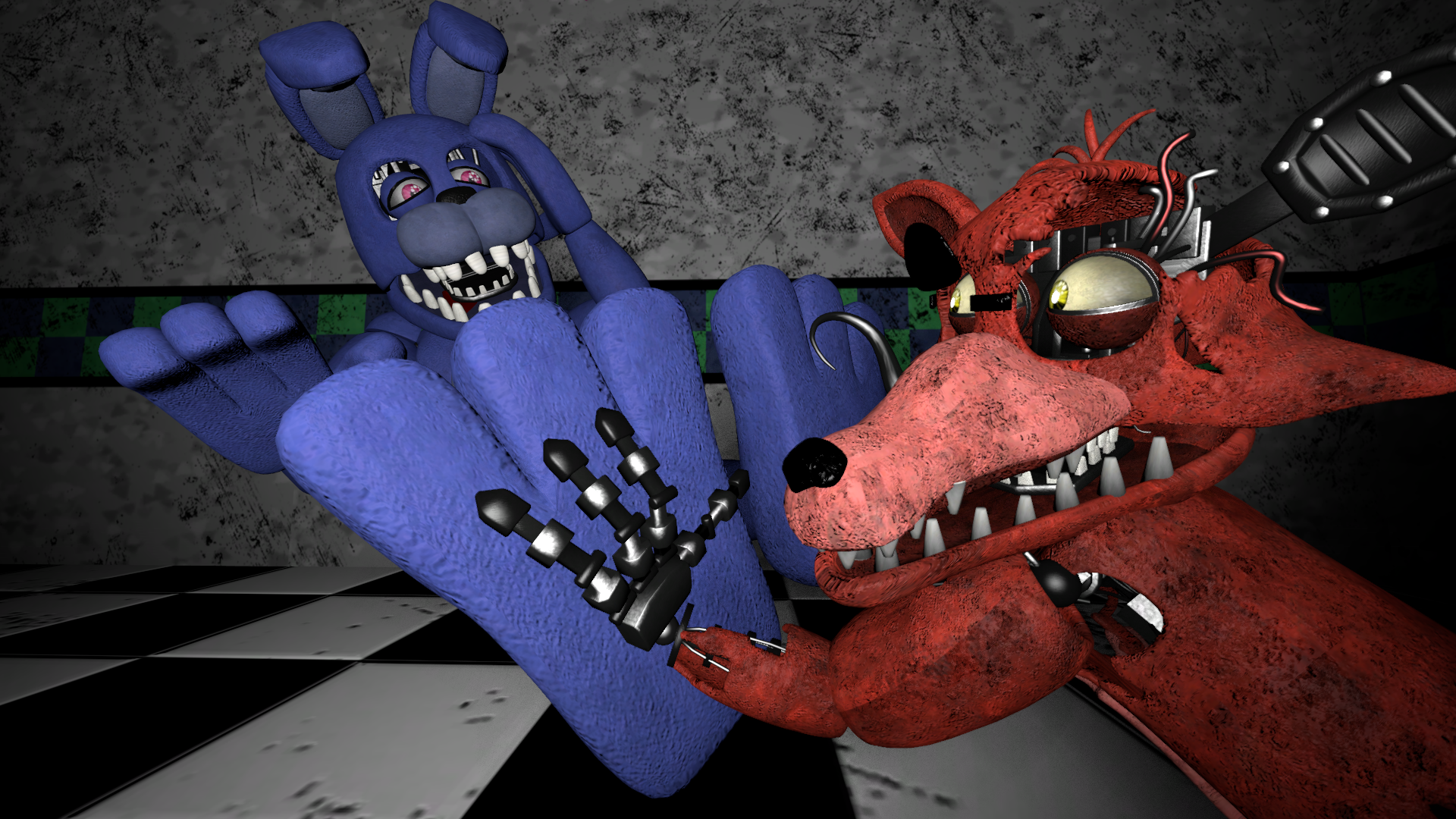 Withered Foxy feet by 3nz0 -- Fur Affinity [dot] net