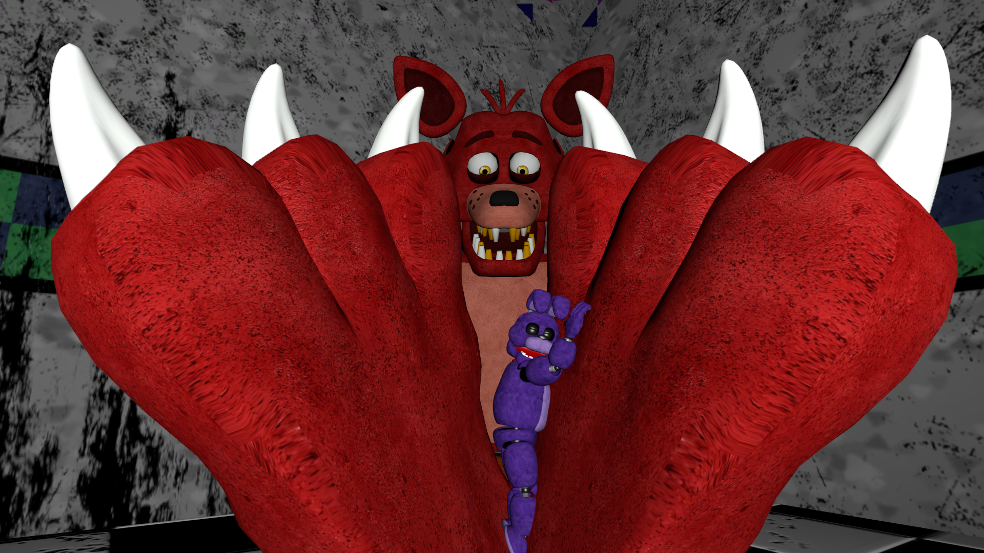 Withered Foxy feet by 3nz0 -- Fur Affinity [dot] net