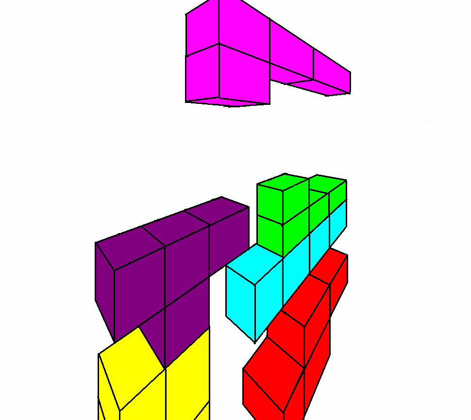 2 Point Perspective Practice (Tetris) by 3rdHarleyJoe -- Fur Affinity [dot]  net