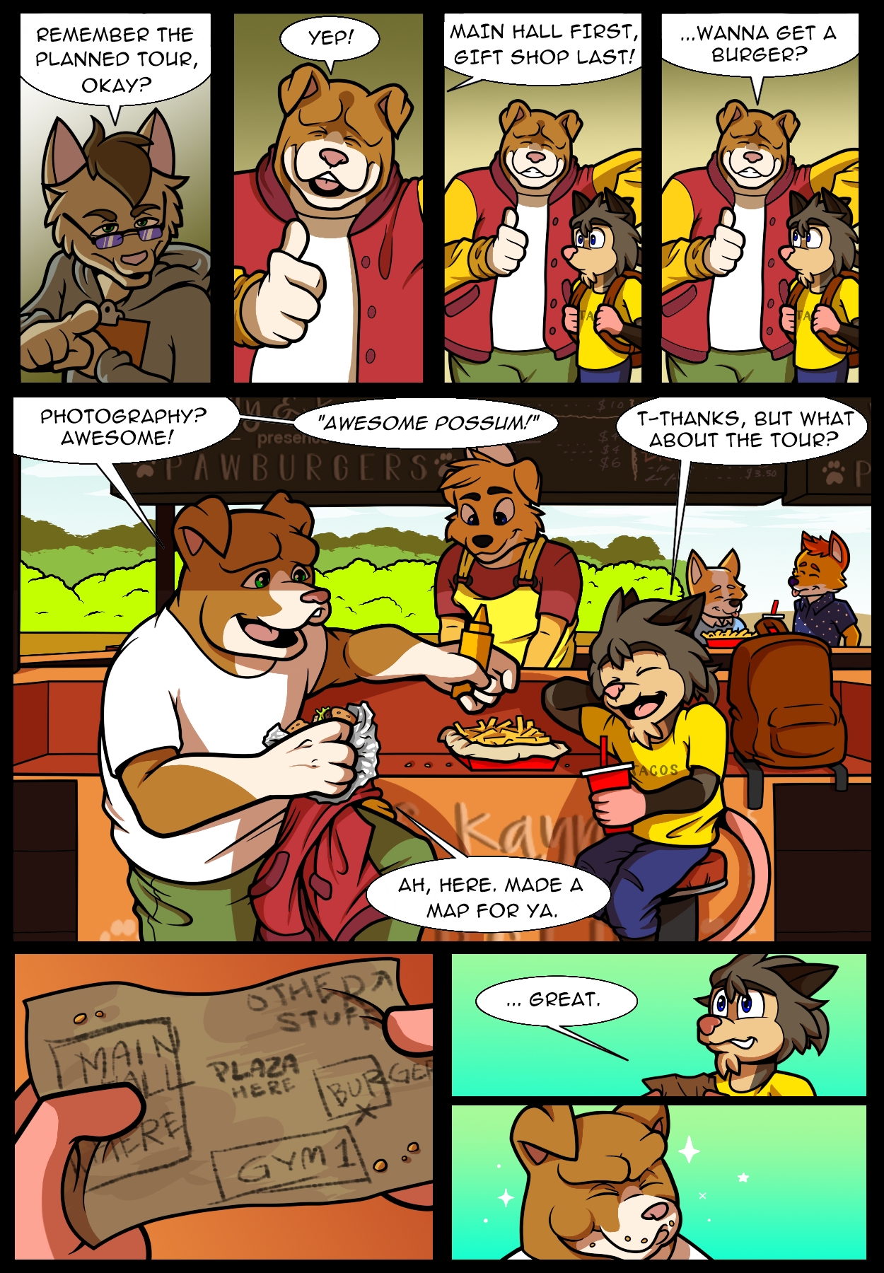 Playing Possum Pg 8 By 3rdharleyjoe Fur Affinity [dot] Net