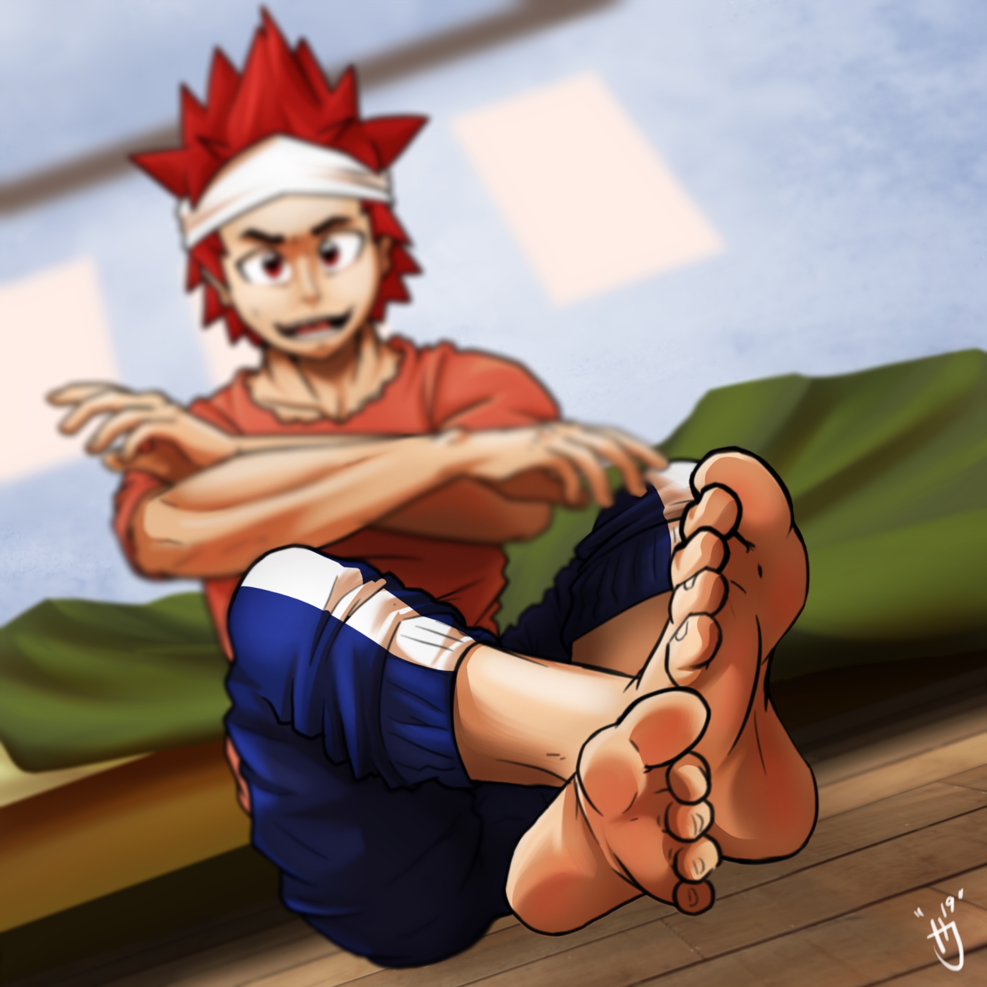 Eijirou Kirishima (ALT) by 3rdHarleyJoe -- Fur Affinity [dot] net