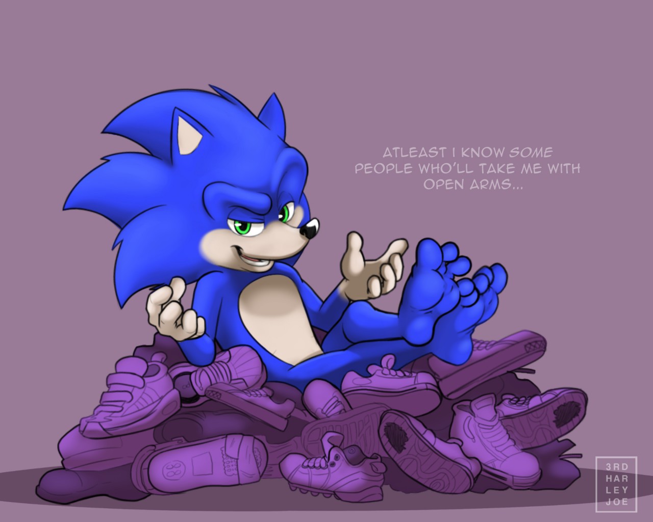 Sonic. sonic. soles. shoes. 
