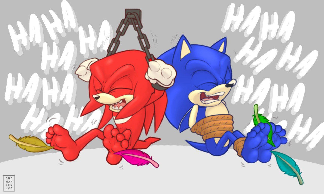 Sonic Knuckles Tickle Tortured By 3rdharleyjoe Fur Affinity Dot Net