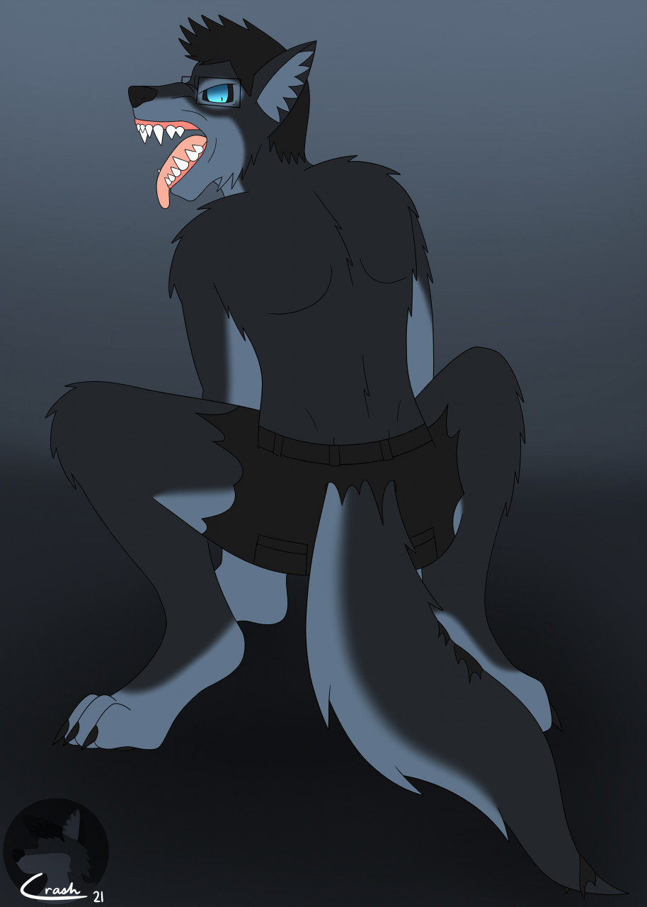 Night Of The Werewolf by -CedarWolf -- Fur Affinity [dot] net