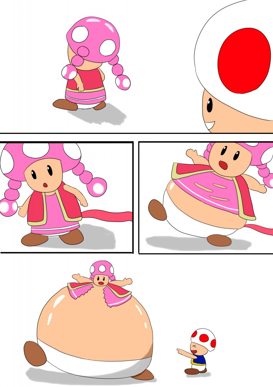 Fat toadette