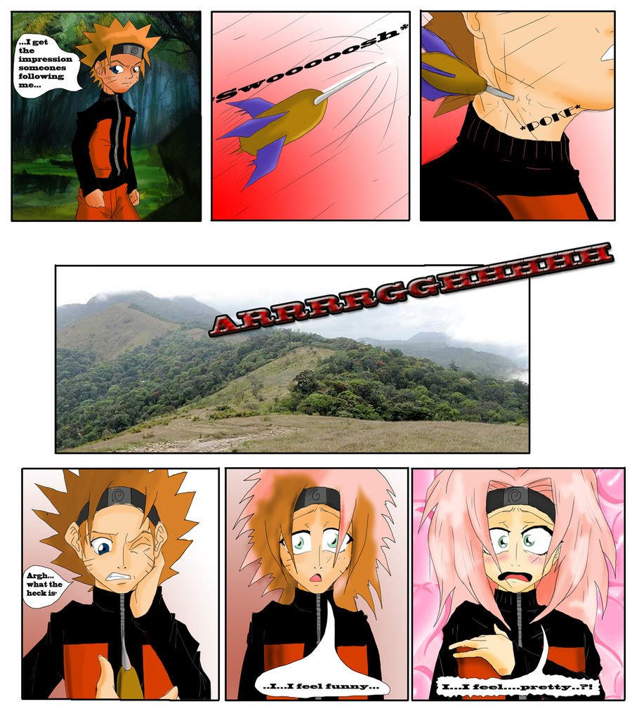 Naruto into Sakura page 1. Click to change the View. 