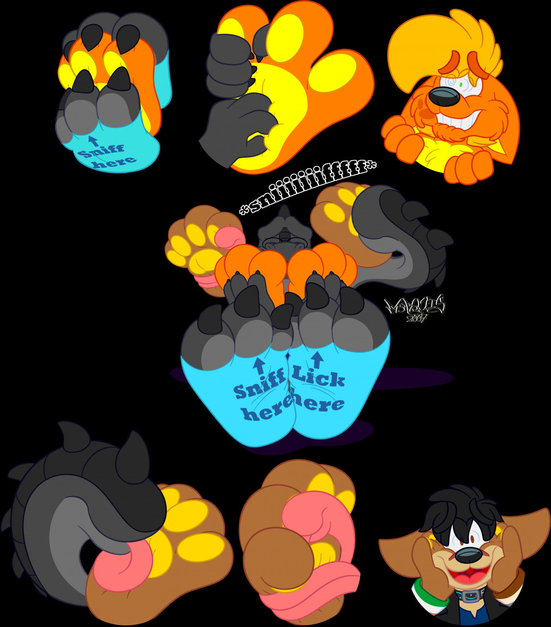 Jammer paws by PogoTheFox -- Fur Affinity [dot] net