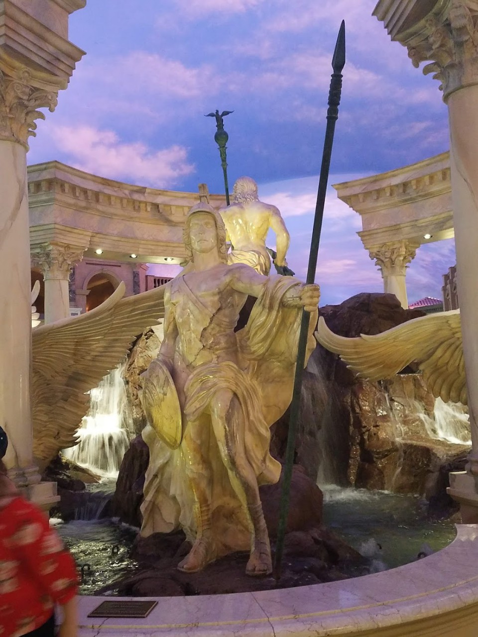 Fountain Of God Inside The Forum Shops @ Caesars Palace Las Vegas 