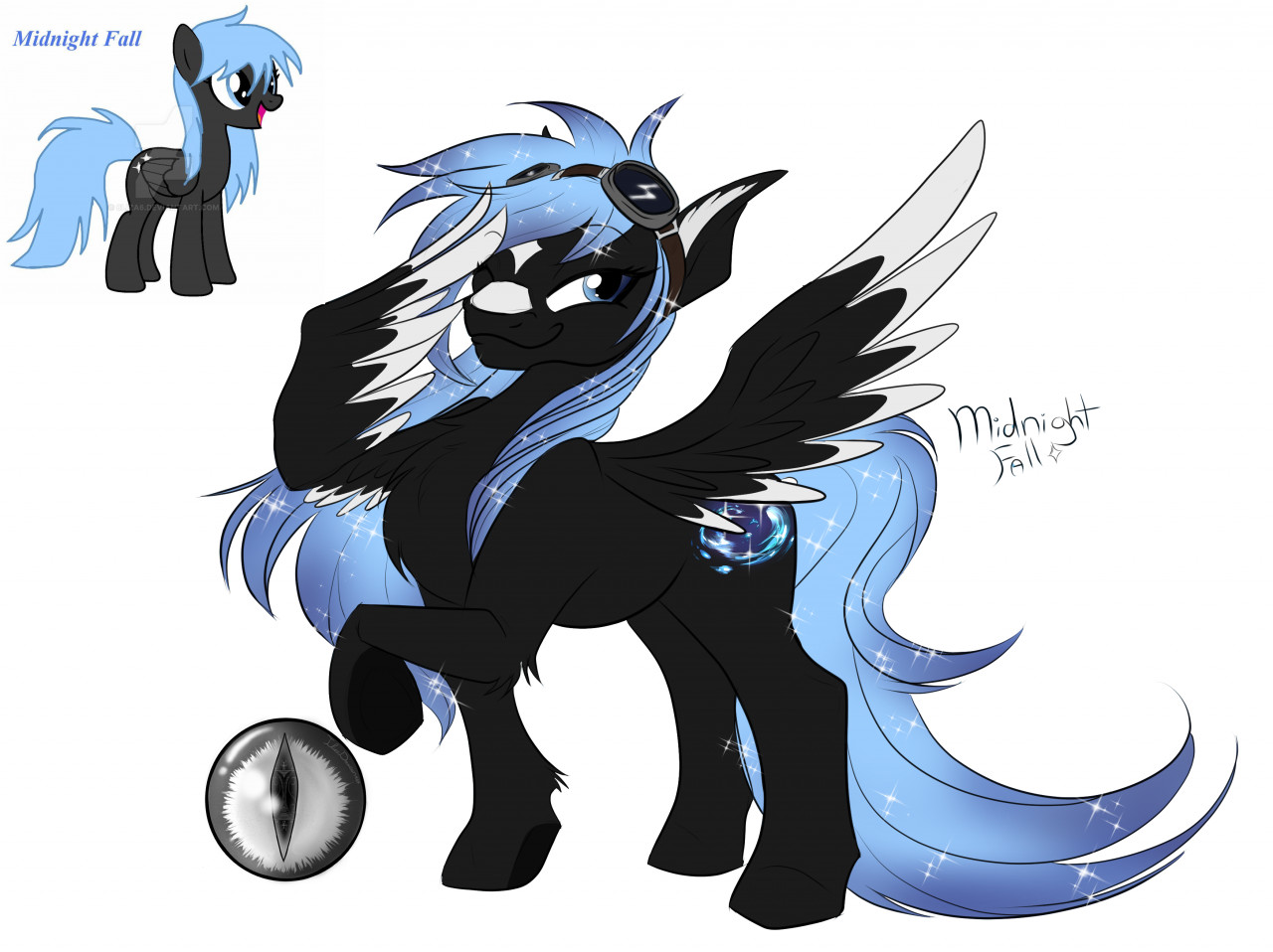2010 vs 2020 MidnightFall by 6liza6 -- Fur Affinity [dot] net