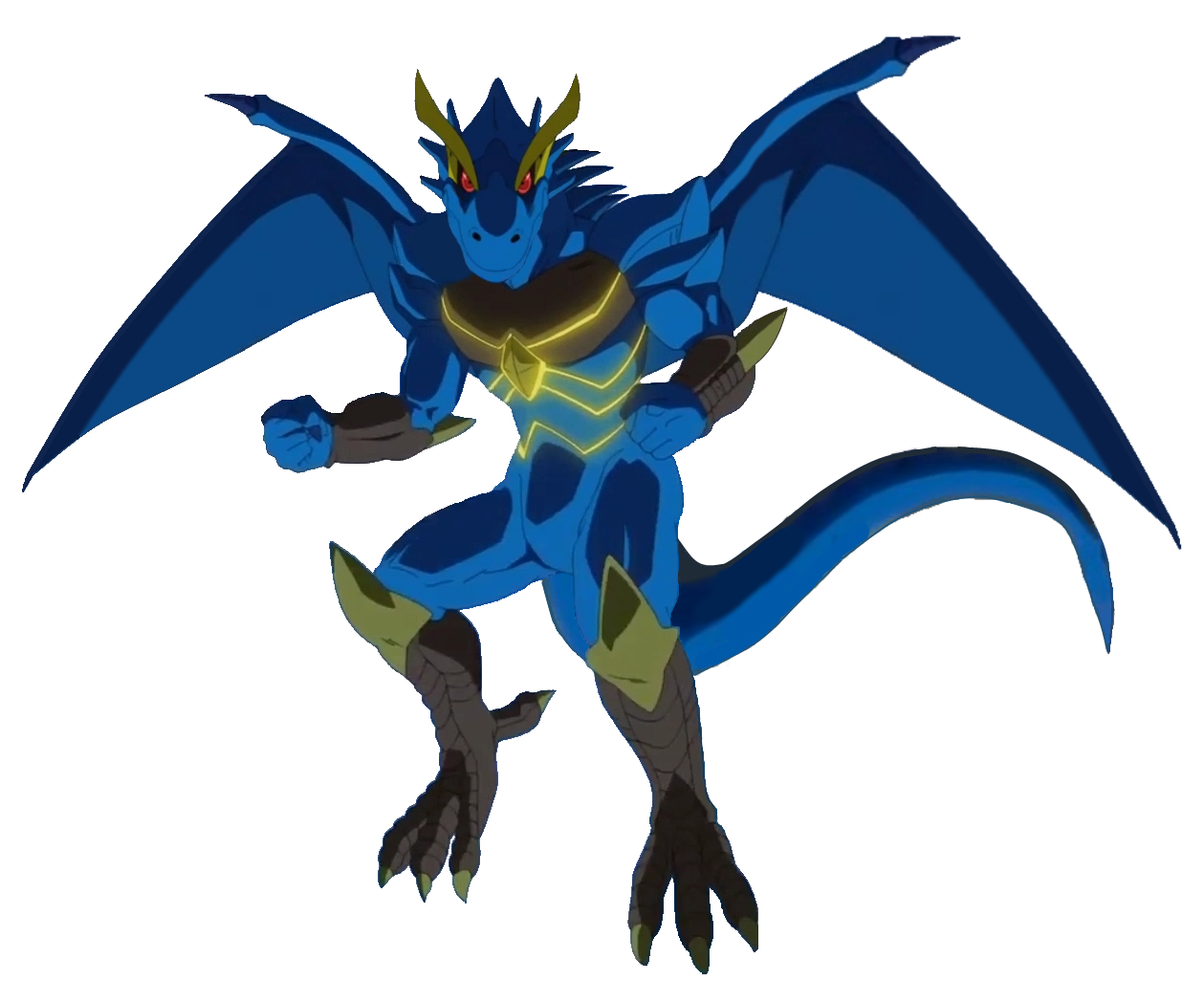 Blue Dragon Costum Render By 8492nd Fur Affinity Dot Net