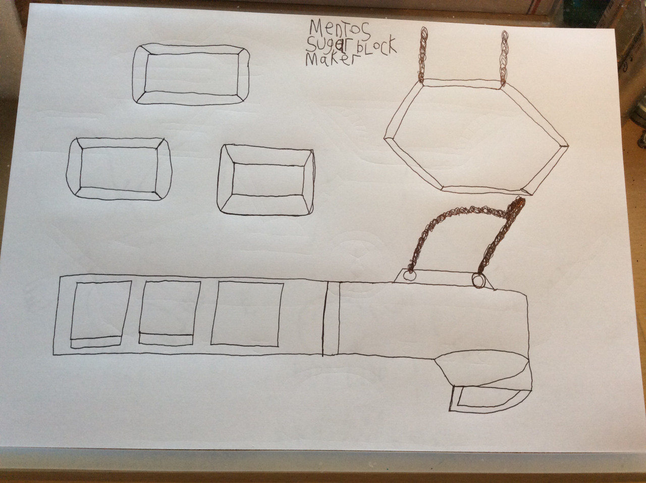 Fuzzle The Sabreweasel's Mentos Sugarblock Maker