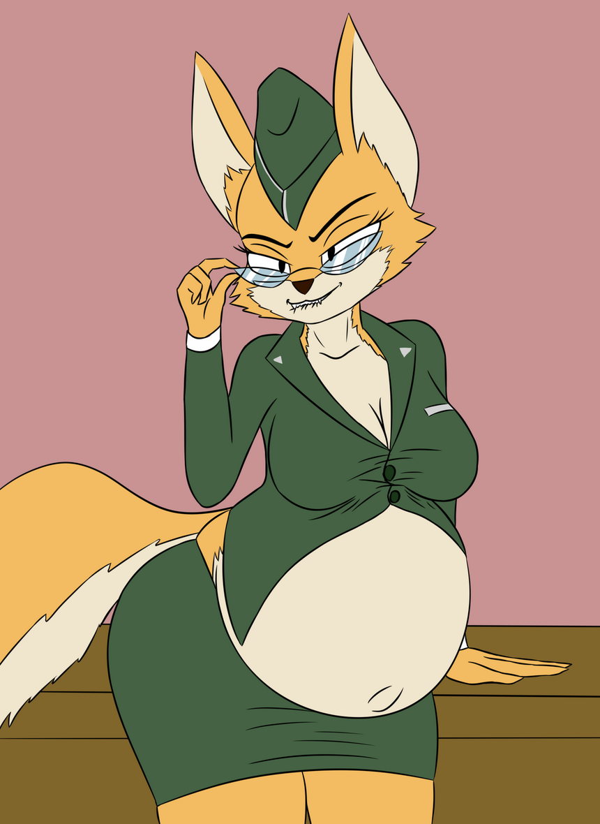 Lt. Fox Vixen by 8Aerondight8 -- Fur Affinity [dot] net