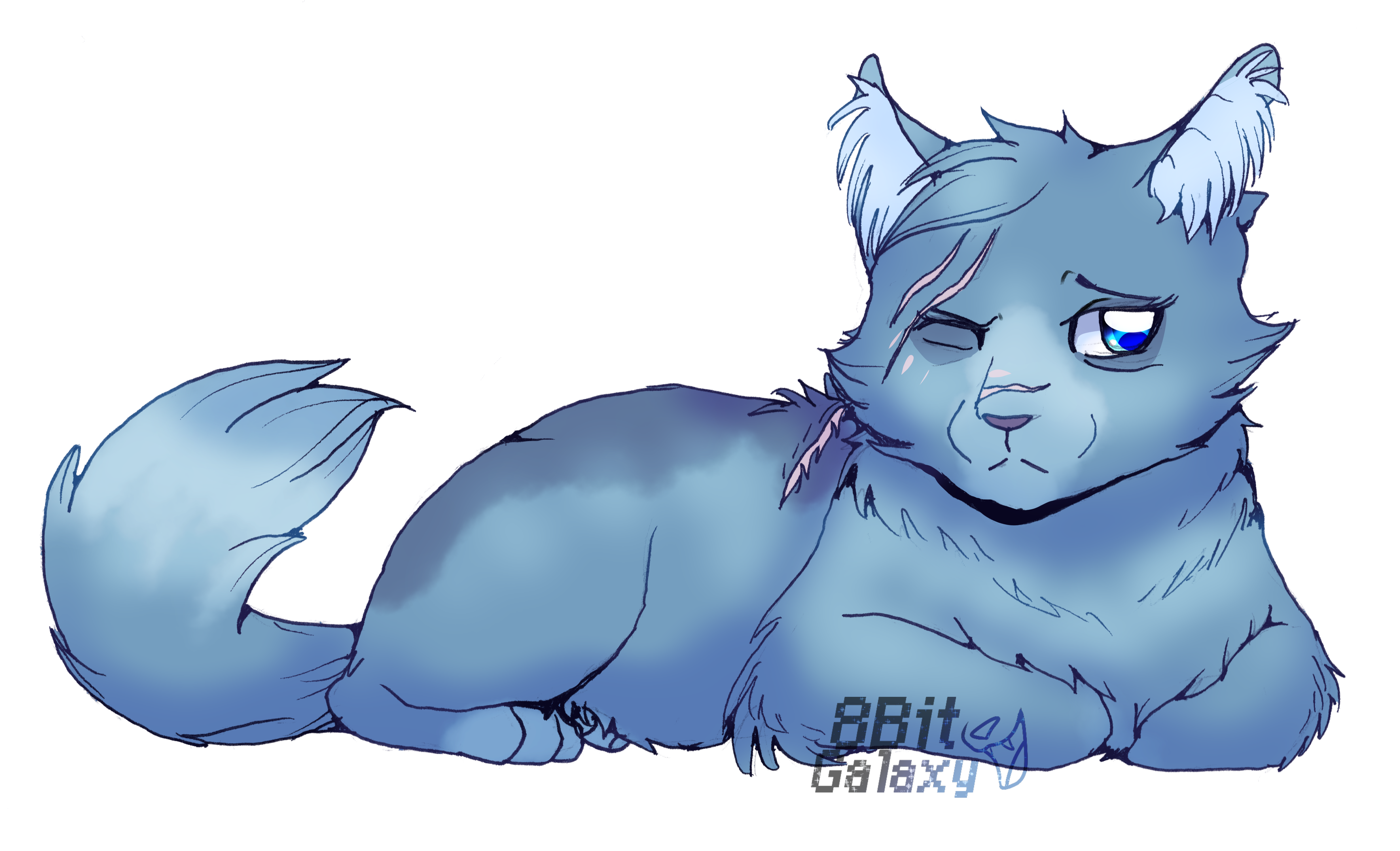 Bluestar [Warrior Cats Challenge] by 8Bit-Galaxy -- Fur Affinity