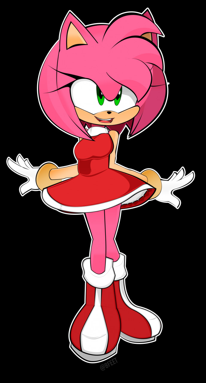 Amy Rose Fanart By 8feet By 8feet Fur Affinity Dot Net 