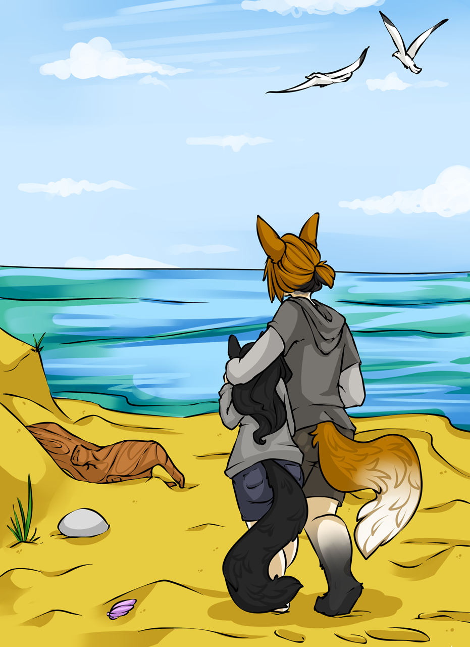 Sex on the Beach mini comic: Page 1 by 90sGirl -- Fur Affinity [dot] net