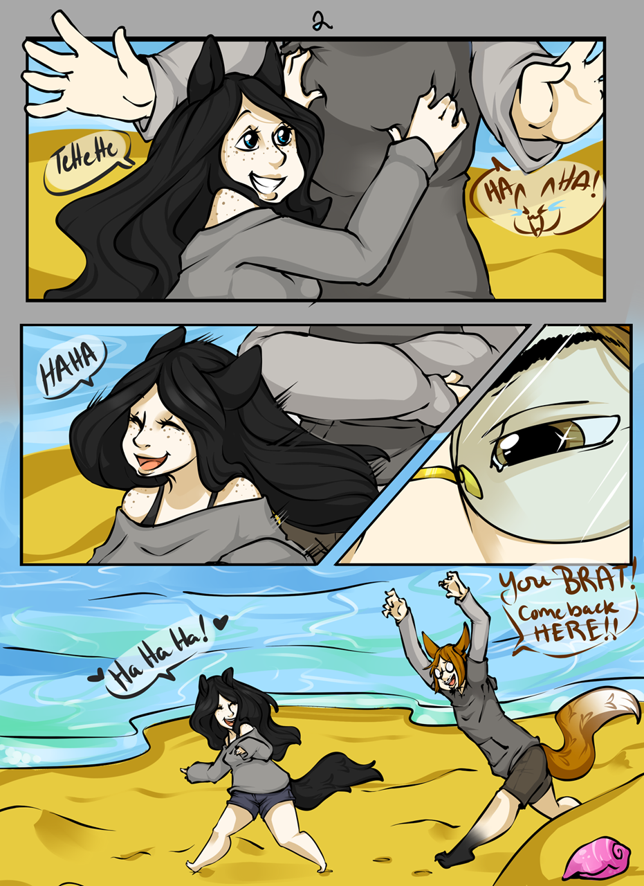 Sex on the Beach mini comic: Page 2 by 90sGirl -- Fur Affinity [dot] net