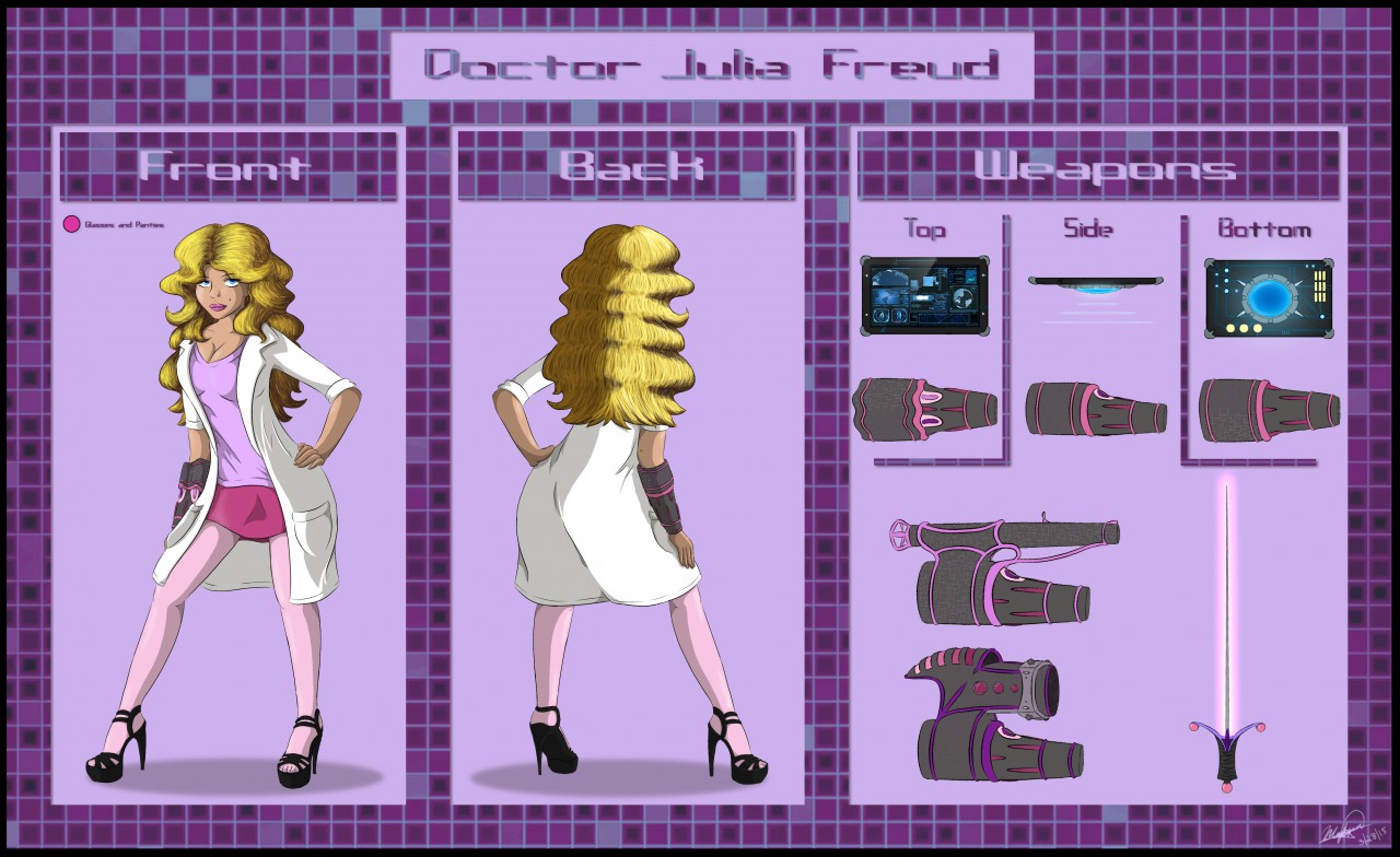 Death Valet: Dr. Julia Freud by A-Fox-of-Fanfiction -- Fur Affinity [dot]  net