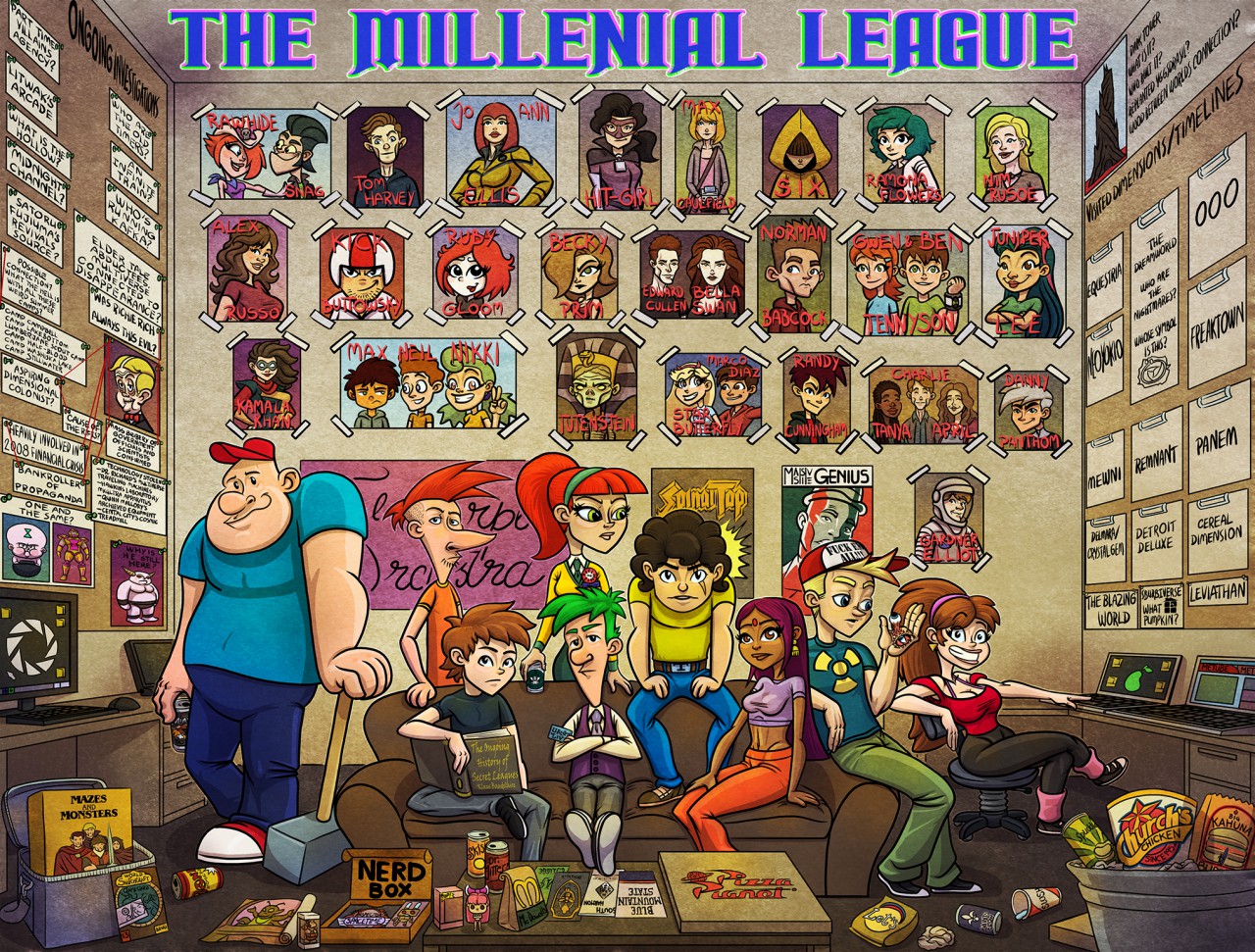 The League of Extraordinary Gentlemen: The Millenial League by A-Fox-of- Fanfiction -- Fur Affinity [dot] net