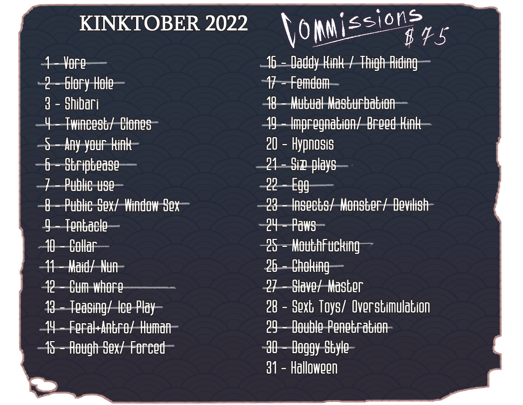 Kinktober commissions!(75) by A1tar Fur Affinity [dot] net